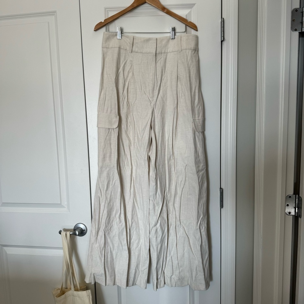 Worthington Cargo Style Linen Pants